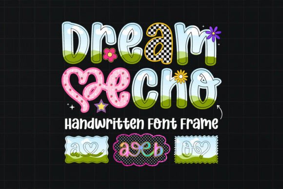Dream Echo Canva Font Frame Template: Elevate Your Designs