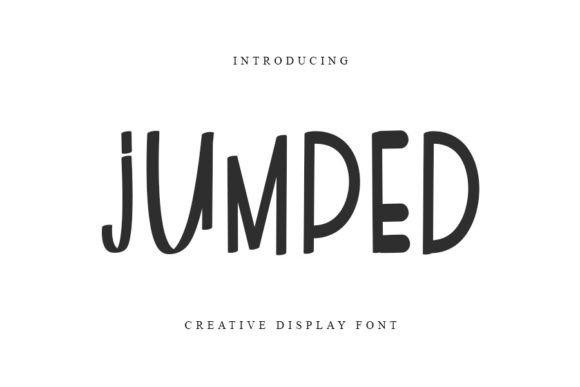 Jumped: A Fun Handwritten Font for Creative Projects