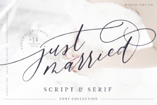 Just Married Duo: A Romantic Font Pairing
