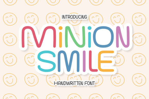 Minion Smile: A Whimsical Handwritten Font for Creative Projects