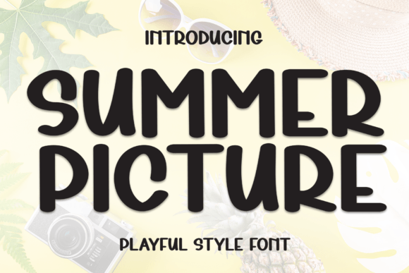 Summer Picture: A Handwritten Font for Timeless Design