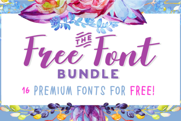 The Free Font Bundle: Unlock 16 Premium Typefaces Today